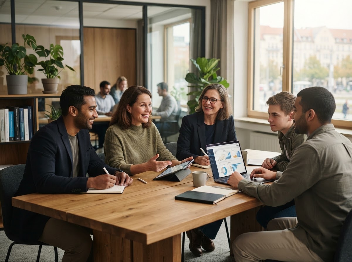 NovilomAI Team bei der Weiterentwicklung der Analyseplattform